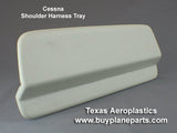 CESSNA INTERIOR - Shoulder Harness Tray - (left or right) (Trimmable product - will fit most Cessnas) 20 - 14 - 80A, 0515010 - 10 - Texas Aeroplastics