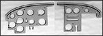 Piper Instrument panel cover 60-H65891-21B. Premier aviations 