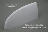 Cessna 150, 152 Horizontal Stabilizer Tips (Left or Right) (1964-86) 26-08-80A. Replaces OEM part: 0430004-11. Manufactured by Texas Aeroplastics.