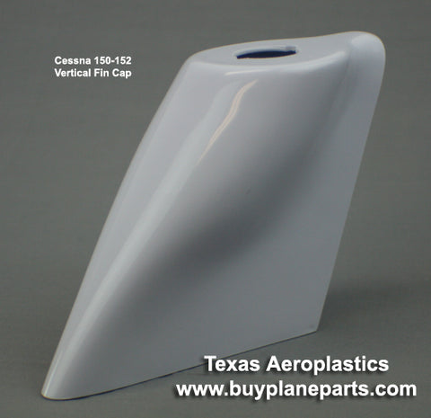 Cessna 150, 152 Vertical Fin Cap (1975-86) 26-12-80A. Replaces OEM part: 0430011-1. Manufactured by Texas Aeroplastics. 