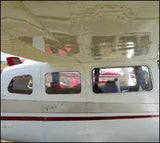 Cessna 210 Front Door Window (Vent) (Left) 34-347-18C, 1210041-2