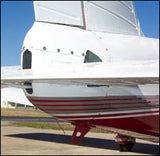 Piper PA-28 and PA-32 upper tail cone 60-30-80A. Replaces OEM part number 66822-08. Manufactured by Texas Aeroplastics.