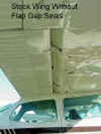 "SPEED" Cessna 170B, 172, 175,180,182,185, Flap Gap Seal Kit; 20-CFGS-18D