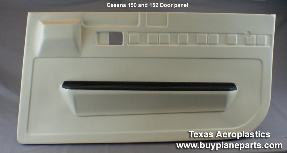 Cessna 150, 152 Interior, Door Panel Set (1967 thru 1986 models) 26 - 03D - 80A, 0414001 - 1, 0414001 - 2 - Texas Aeroplastics