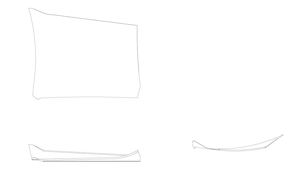 Cessna 150 Interior - Baggage Compartment Panel LH - 150A, B, C, D, E, F, G, H, J - 0400129 - 13 - 21B