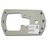 Cessna 172 Left Wheel Fender Mounting Plate (.090 Alum.): MC0541220 - 1 - 19A - 19A