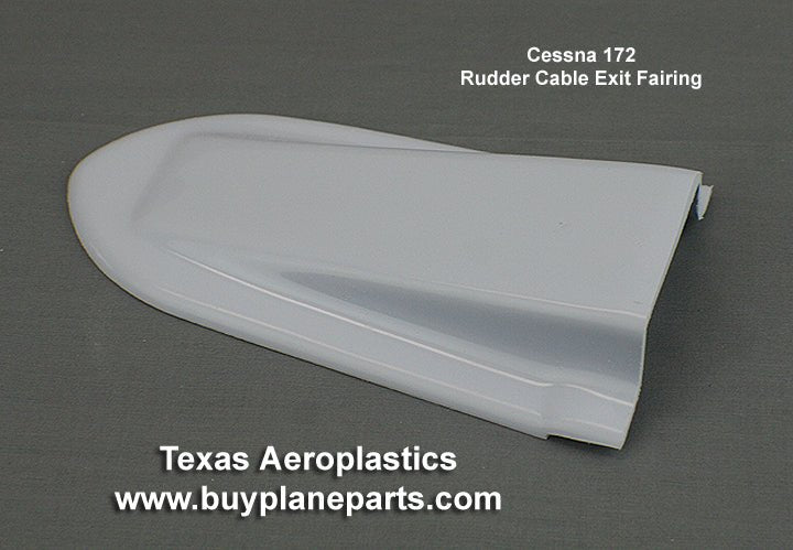 Cessna 172 Rudder Cable Exit Fairings – Texas Aeroplastics