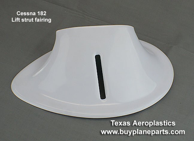 Cessna 180 Strut Fairings (All 180 models) 30 - 04 - 80A, 0723605, 0723605 - Texas Aeroplastics