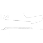 Cessna 182 Interior - Upper Trim Panel LH - 182R, T182, R182, TR182, FR182 (1981 - 1986), 2215022 - 11 - 21B