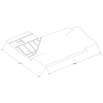 Cessna 206 Interior - Stationair LH Forward Panel - U206F, TU206F, U206G, TU206G (1972 - 1986), 1215043 - 1 - 21B
