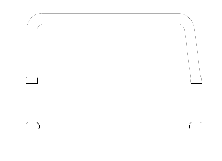 Cessna 210 Interior - Upper Door Window Molding (Left & Right) - 210M ...
