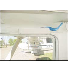 CESSNA INTERIOR - Shoulder Harness Tray - (left or right) (Trimmable product - will fit most Cessnas) 20 - 14 - 80A, 0515010 - 10 - Texas Aeroplastics
