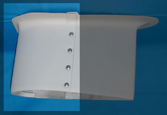Piper Main Gear Leg Fairings, Forward and AFT, Left and Right, 60 - GF79892 - 18D, 79892 - 04, 79892 - 05, 79892 - 09, 79892 - 10 - 18D